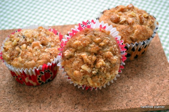 muzlu minik kağıt kekler