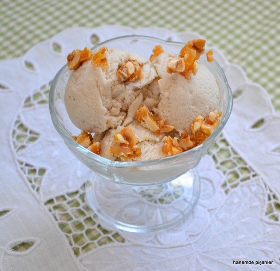 ballı muzlu dondurma