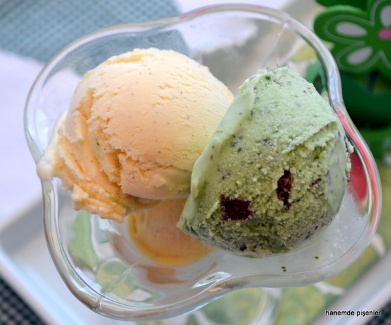 vanilyalı dondurma