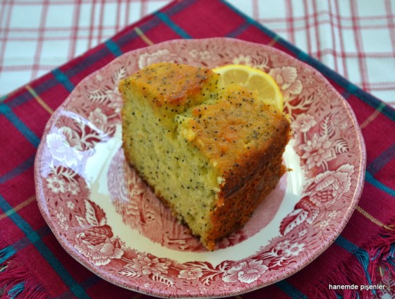 haşaş tohumlu ıslak kek