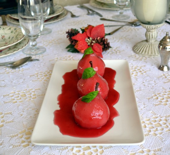 erik soslu armut tatlısı